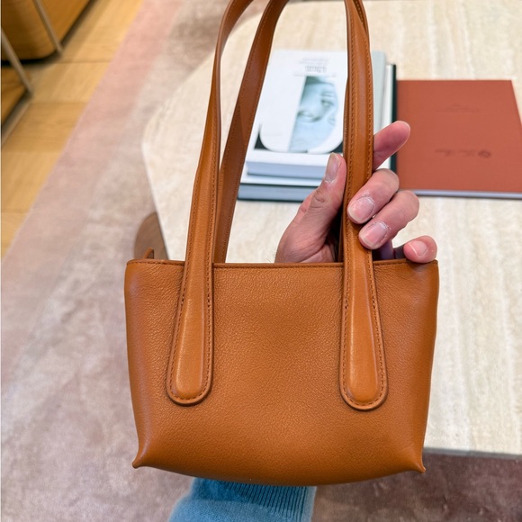 New with tags Mansur Gavriel Mini Giraffe Bag - Cuoio - Picture 3 of 12